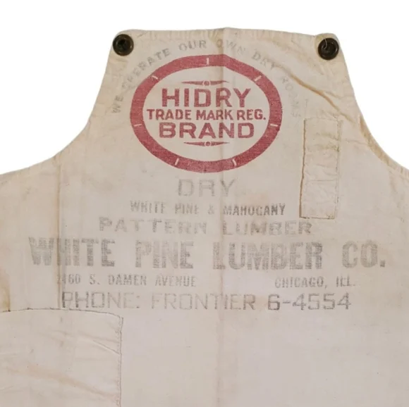 【Vintage】work apron Vintage Work Apron Hanging Storage